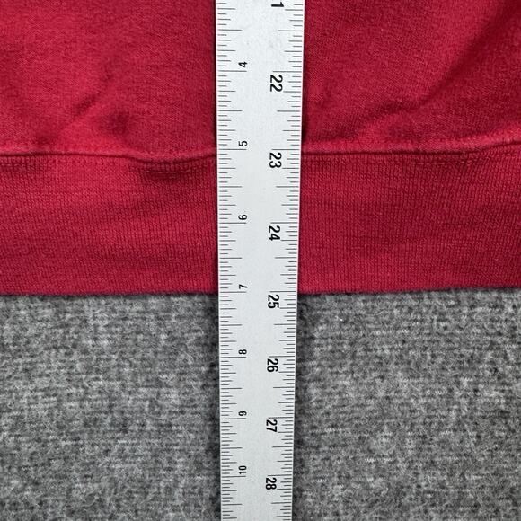 Champion Stanford University Hoodie Mens Medium Red NCAA Pullover Sweatshirt Y2K - Picture 6 of 7